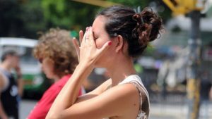 Otra jornada con calor agobiante en la ciudad