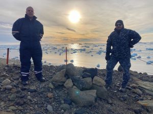 Una misión puso en valor el "mojón de Larsen", sitio histórico antártico descubierto por Argentina