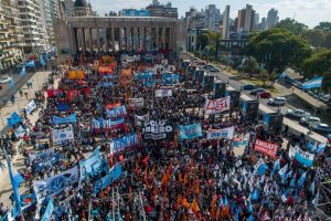 La Unidad Piquetera junto a la Utep se movilizan en Rosario y en todo el país