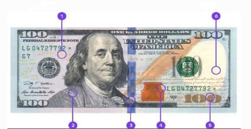 Una guía rápida y sencilla para identificar si un dólar es falso - LA NACION
