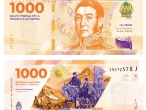 El nuevo billete de mil pesos fue premiado como el más seguro de América Latina