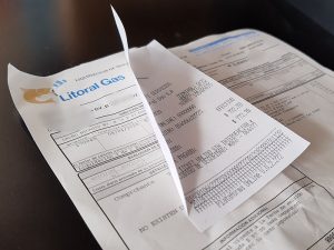 Las boletas de luz de luz y gas llegan con aumento