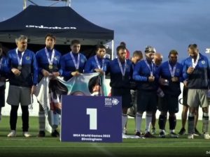 ¡Llegó la tercera! Los Murciélagos se quedaron con el Mundial de fútbol para ciegos