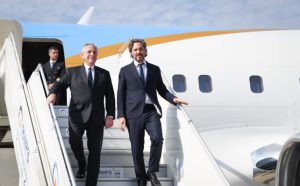 Alberto Fernández llegó a la India para participar de su última Cumbre del G20