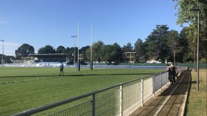 El campo de entrenamiento de Los Pumas y de todos los equipos cuentan con lonas antiespionaje