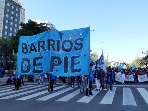Barrios de Pie se moviliza a la Quinta de Olivos para reclamar alimentos