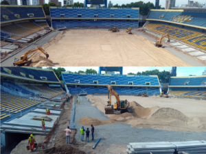Una obra Gigante: la renovación del estadio encara su etapa final, pero le falta