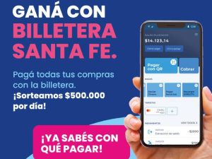 Billetera Santa Fe dio a conocer a los 14 primeros ganadores de los sorteos diarios de $500.000