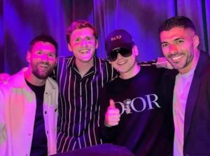 Antonela Roccuzzo festejó su cumpleaños en el restaurante de Bad Bunny y con Bizarrap como Dj