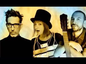 Hilda Lizarazu, Leo García y Diego Frenkel juntos en una noche a puro rock