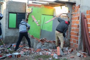 Cococcioni: “Derrumbando búnkers bloqueamos esta lógica mafiosa que no deja a la gente vivir en paz”