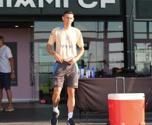 La Selección con Messi y Di María y casi plantel completo, entrenó en las canchas del Inter Miami