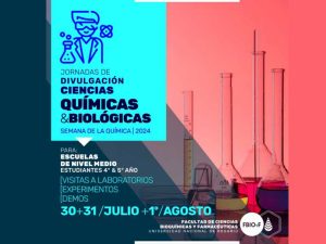 Comienza la Semana de la Química para estudiantes secundarios en la Facultad de Bioquímicas y Farmacéuticas de la UNR