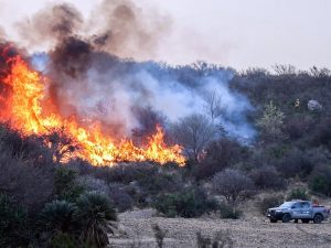 Los incendios forestales siguen sin dar tregua en Córdoba