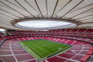 El estadio Metropolitano de Atlético Madrid, candidato a ser sede de la final de Champions League en 2027