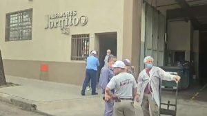 Se incendió la fábrica de alfajores Jorgito