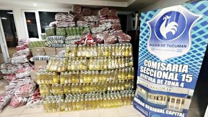 Encontraron alimentos secuestrados del Ministerio de Desarrollo Social de Tucumán