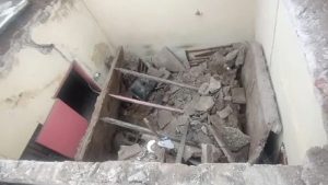 Murió una mujer de 77 años tras caerse el techo de su casa