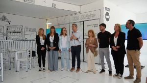 El intendente Javkin encabezó la presentación del Festival Fontanarrosa