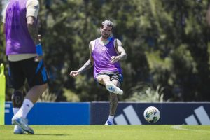 La Selección argentina tuvo su último entrenamiento antes de viajar a Paraguay: quiénes van a ser los titulares