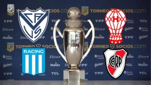 Pelea por el título en la Liga Profesional: qué partidos les quedan a Vélez, Huracán, Racing y River