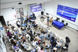 Se realizó la jornada provincial del sindicalismo feminista en la sede de Amsafé