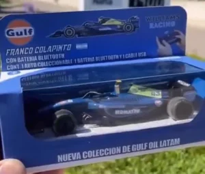 El sueño del pibe: un padre diseñó el auto de Franco Colapinto para su hijo