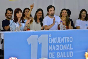 Cristina en Rosario: dirigentes, referentes sociales y "Fanático", de Lali Espósito, como música de fondo