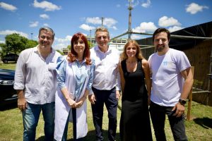 Cristina con el ministro de Salud de Kicillof y todas las fotos de La Siberia