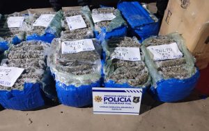 Encontraron 236 kilos de marihuana en una Kangoo durante operativo vial en autopista Rosario-Santa Fe