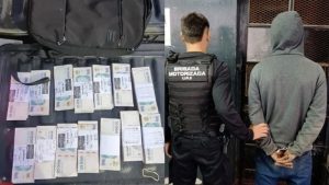 Millonario por un rato: imputaron a un joven por robarse 14 millones de pesos de una casa de La Paz al 1200