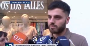 ¿Quién es el abogado que calificó de "error" la muerte de un perro por sofocación?