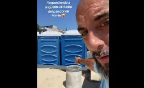 Desde Brasil quieren compararse con balneario de Mar del Plata con 4 baños químicos: "Un papelón..."