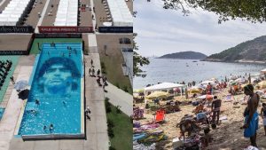 El dueño de un balneario critica a los que comparan Argentina con Brasil: "No tienen baño ni servicios"