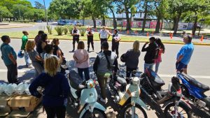 Conducción responsable: el municipio sigue adelante con la capacitación de motociclistas