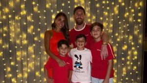 La Navidad de los Messi: Antonela Roccuzzo compartió fotos del festejo en Funes
