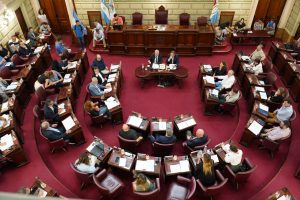 Con 37 votos sobre 50, el oficialismo y aliados dieron media sanción a la reforma constitucional