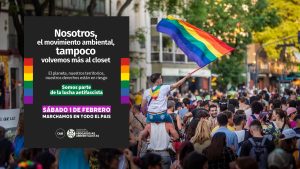 Los ambientalistas se suman este sábado a la marcha del orgullo antifascista y antirracista en Rosario