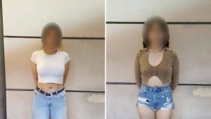 In fraganti: detuvieron a dos jóvenes mecheras cuando descartaban una billetera