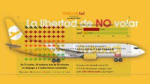 La libertad de no volar: lanzaron flybondi.fail, página donde contabilizan los retrasos y cancelaciones de la low cost