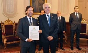 El Gobierno retiró al embajador en Uruguay, García Moritán, en vísperas de la asunción del frenteamplista Yamandú Orsi