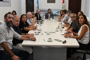 Paritaria de Salud: Provincia y gremios se reunieron este viernes en la sede del Ministerio de Trabajo