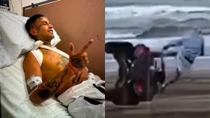 El grave accidente que sufrió L-Gante: no hubo participación de otro vehículo