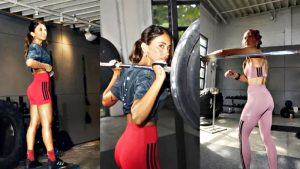 Antonela Roccuzzo protagoniza la nueva campaña de Adidas: es la cara de su línea Optime