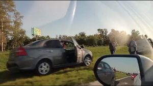 Mañana caótica en el tránsito tras un choque en cadena en la autopista a Córdoba con seis autos involucrados