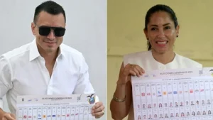 González y Noboa irán al balotaje en las presidenciales de Ecuador