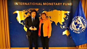 Sabor a nada con el FMI: Milei se reunió con Kristalina Georgieva en Washington