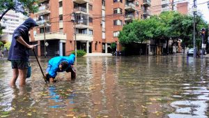 El promedio de lluvia acumulada para febrero en Rosario es de 136 mm: hasta las 15 de este miércoles habían caído 120 mm