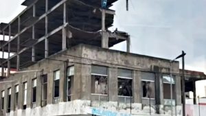 Pudo haber sido una tragedia: se derrumbó un edificio abandonado en Santa Teresita