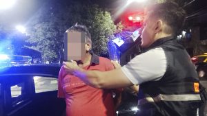 Agentes municipales detectaron a un conductor con 2,23 gr/l de alcohol en sangre